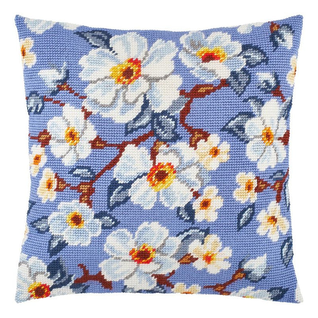 Needlepoint Pillow Kit "Apple Bloom"
