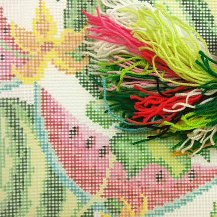 Needlepoint Pillow Kit "Watermelons"