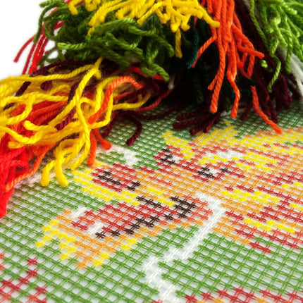 Needlepoint Pillow Kit "Chinese Dragon"