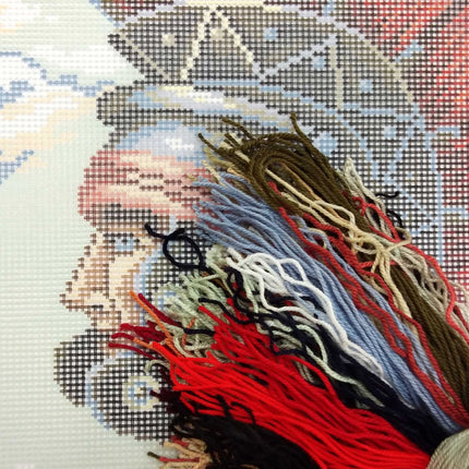Needlepoint Pillow Kit "Roman Centurion"