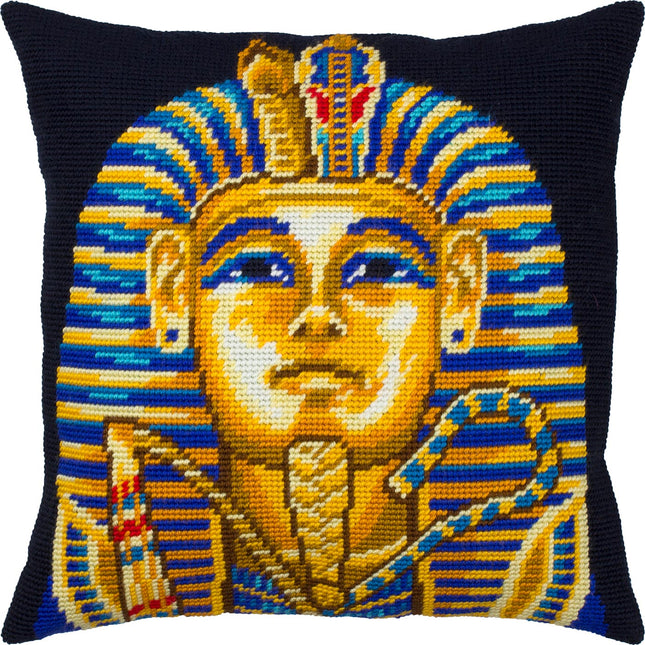 Needlepoint Pillow Kit "Tutankhamun"