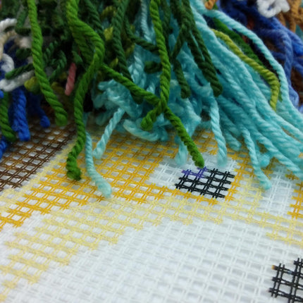 Needlepoint Pillow Kit "Puppy"