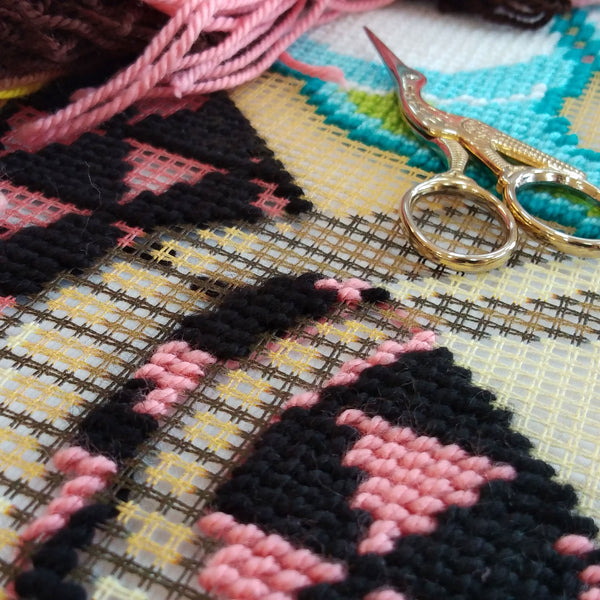 Needlepoint Pillow Kit 