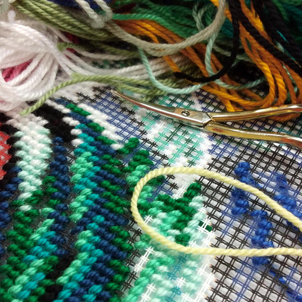 Needlepoint Pillow Kit 