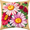 Needlepoint Pillow Kit "Michaelmas daisies"