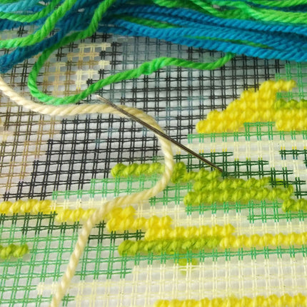 Needlepoint Pillow Kit "Panda"