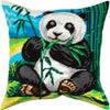 Needlepoint Pillow Kit "Panda"