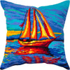 Needlepoint Pillow Kit "Sunsetting"