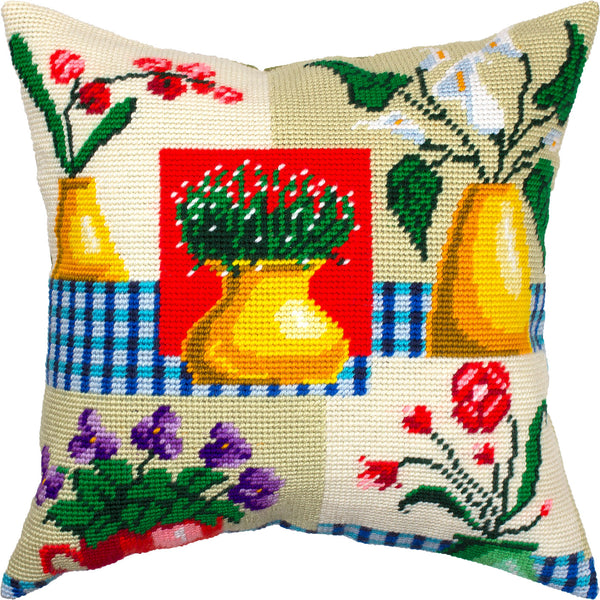 Needlepoint Pillow Kit 
