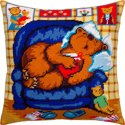 Needlepoint Pillow Kit "Sweet Dreams"