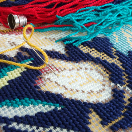 Needlepoint Pillow Kit "Tulip"