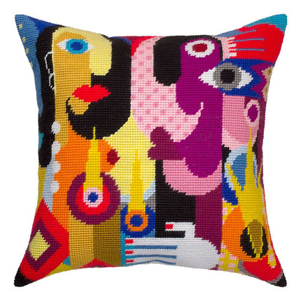 Needlepoint Pillow Kit "Women and Hands"