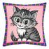 Needlepoint Pillow Kit "Pussycat"