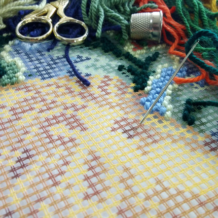 Needlepoint Pillow Kit "Lion"