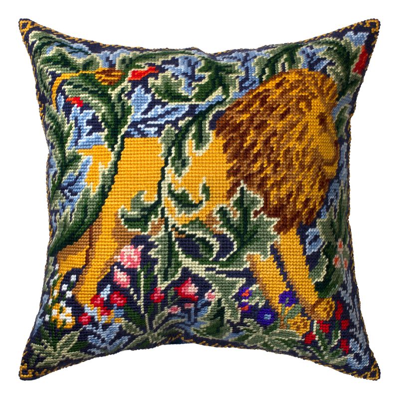 Needlepoint Pillow Kit "Lion"