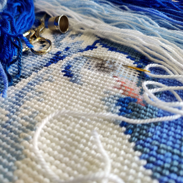 Needlepoint Pillow Kit 