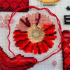 Needlepoint Pillow Kit "Red Is the New Black"