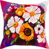 Needlepoint Pillow Kit "Wildflowers"