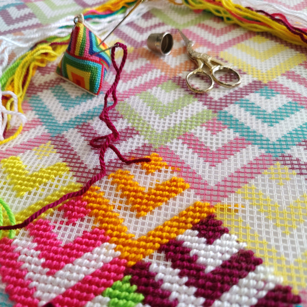 Needlepoint Pillow Kit 