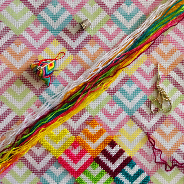 Needlepoint Pillow Kit 