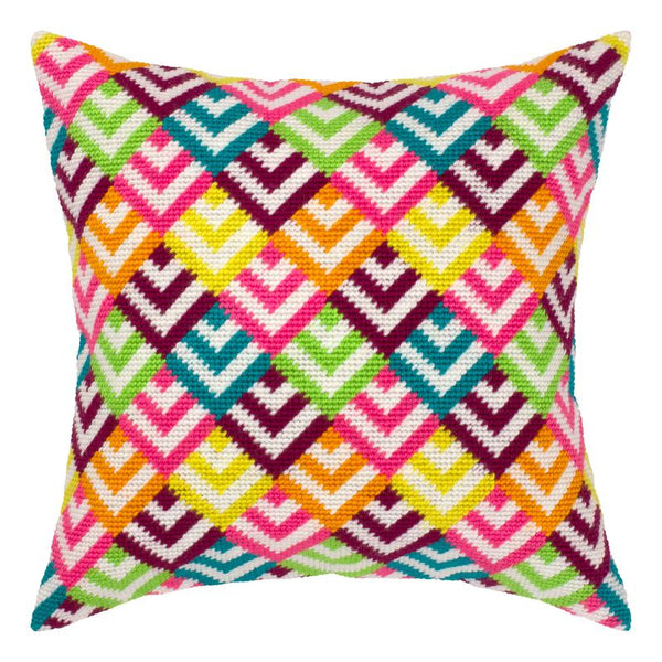 Needlepoint Pillow Kit "Summer Mood"