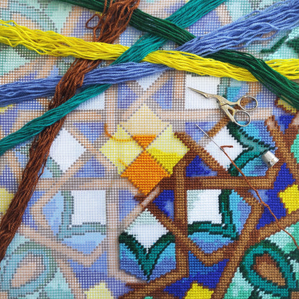 Needlepoint Pillow Kit "Marrakesh"