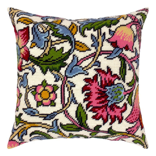 Needlepoint Pillow Kit "Lodden. Carnations"