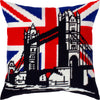 Needlepoint Pillow Kit "Union Jack"