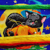 Needlepoint Pillow Kit "Halloween Cat"