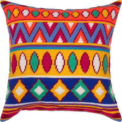Needlepoint Pillow Kit "Mexico"