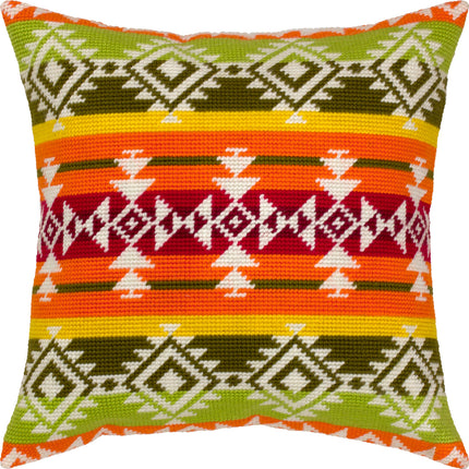 Needlepoint Pillow Kit "Guatemala"