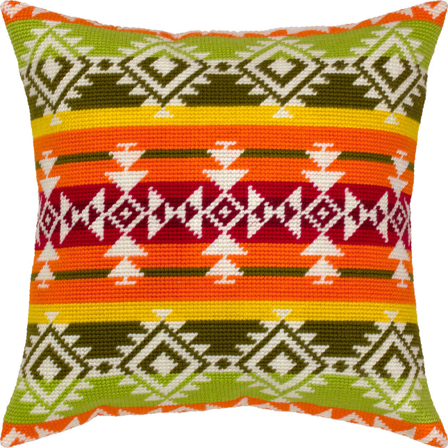 Needlepoint Pillow Kit "Guatemala"