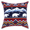 Needlepoint Pillow Kit "Winter Bears"