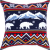 Needlepoint Pillow Kit "Winter Bears"