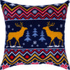 Needlepoint Pillow Kit "Winter moose"