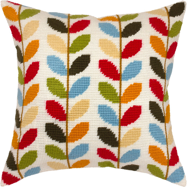 Needlepoint Pillow Kit "Colors of autumn"