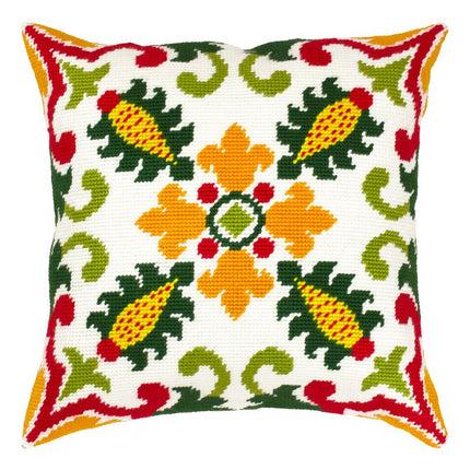 Needlepoint Pillow Kit "Celtic motifs. Summer"