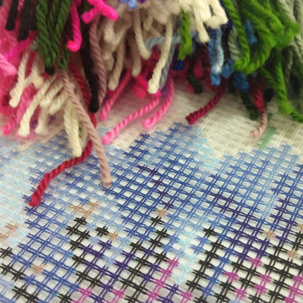 Needlepoint Pillow Kit "Cornflowers"