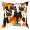 Needlepoint Pillow Kit "Cat choir"