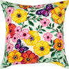 Needlepoint Pillow Kit "Summer flower bed"