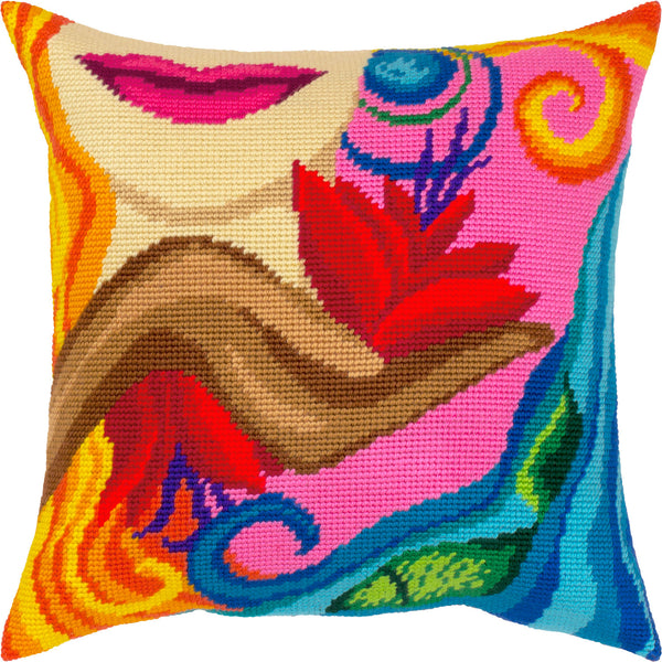 Needlepoint Pillow Kit 