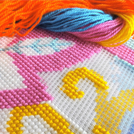 Needlepoint Pillow Kit "Tutti Frutti"