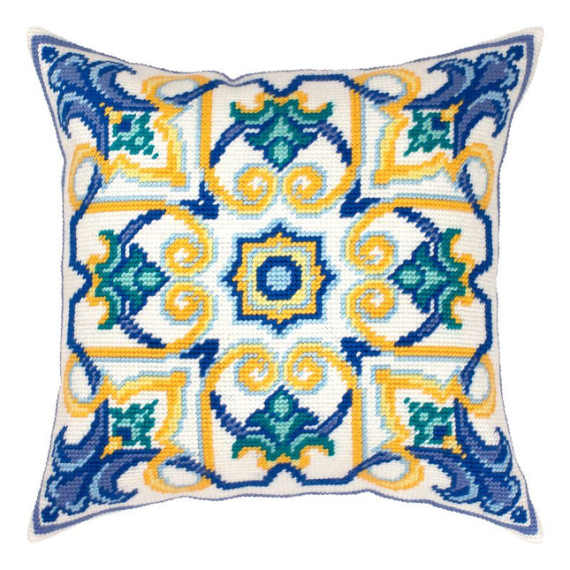 Needlepoint Pillow Kit "Porto"