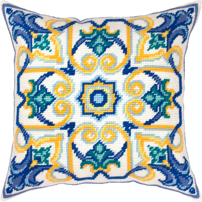 Needlepoint Pillow Kit "Porto"