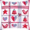Needlepoint Pillow Kit "Christmas Collage"