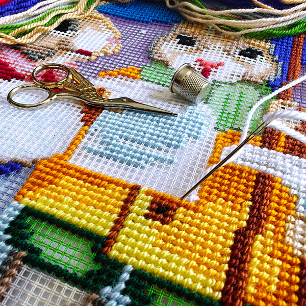 Needlepoint Pillow Kit 