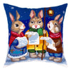 Needlepoint Pillow Kit "Hares’ Carols"