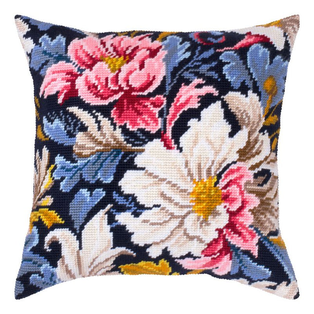 Needlepoint Pillow Kit "Peony"