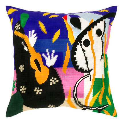 Needlepoint Pillow Kit "The Sorrows of the King"