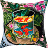 Needlepoint Pillow Kit "Goldfish"